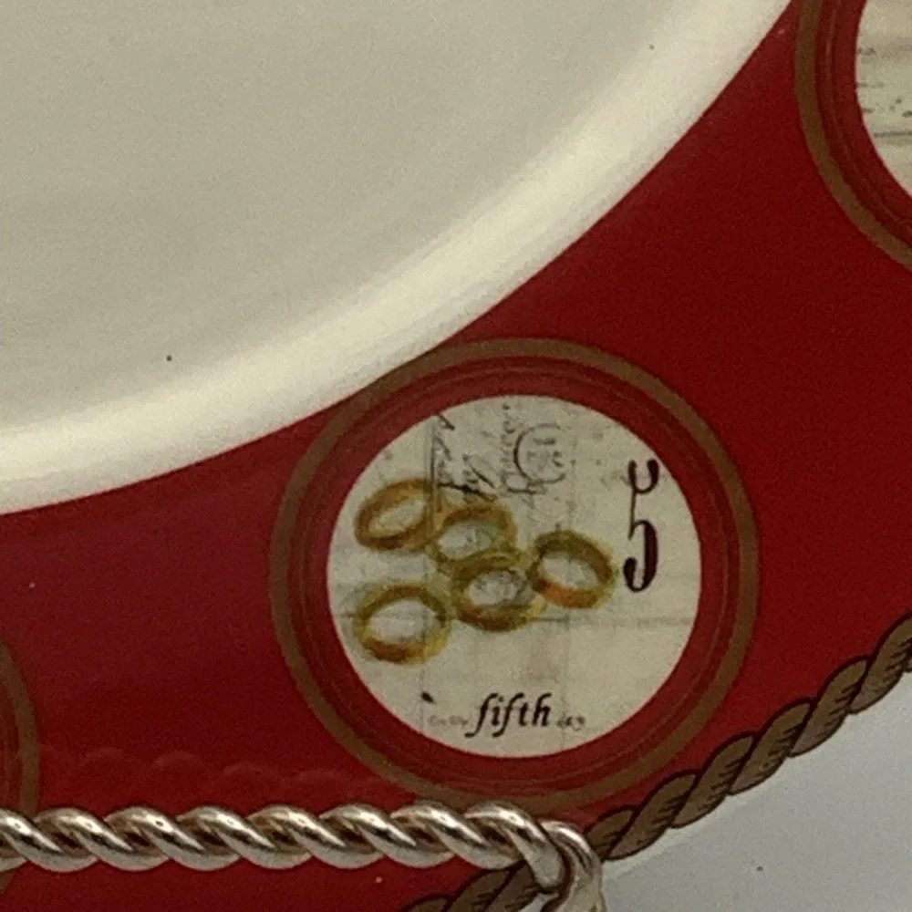 Williams Sonoma 2010 Twelve Days of Christmas Dinner Plate